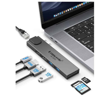 Lemorele USB C Docking Station for MacBook 7 in 2