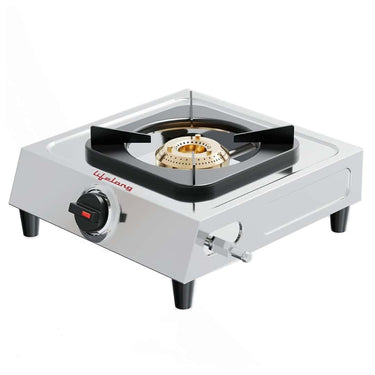 Lifelong Llgs299 Automatic Ignition 1 Burner Stainless Steel Gas Stove