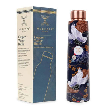 MERCAPE  ENAMELLED 2 Pure Copper Water Bottle