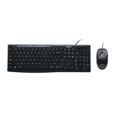 Logitech MK200 Media Corded Keyboard and Mouse Combo