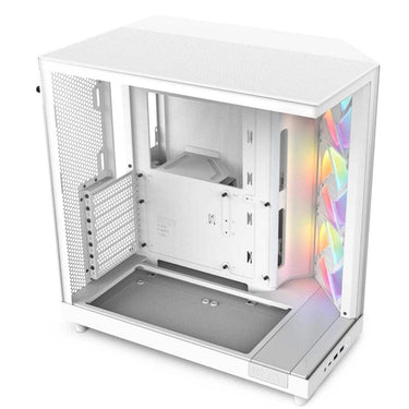 NZXT H6 Flow RGB  Case White (CC H61FW R1)