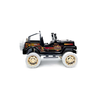 Plastboy Big Size Metallised Raider Jeep Toy (Black)