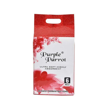 Purple Parrot 4 Ply toilet tissue Paper Roll