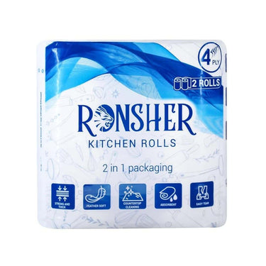 Ronsher 4 Ply Kitchen Tissue Paper Roll