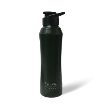 SOLARA Stainless Steel Sipper Water Bottle 1 Litre Dark Green