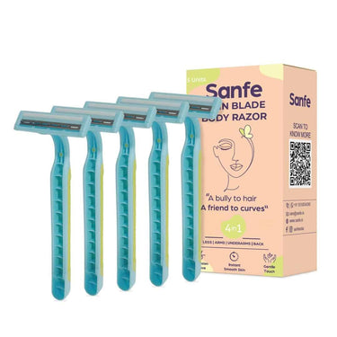 Sanfe Disposable Hair Removal Razor For Women(Pack Of 5)