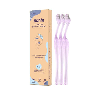 Sanfe Eyebrow Shaping Razor Pack of 3