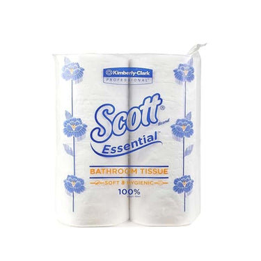 Scott Essential 2 ply Toilet Paper Tissue Roll (54003A)