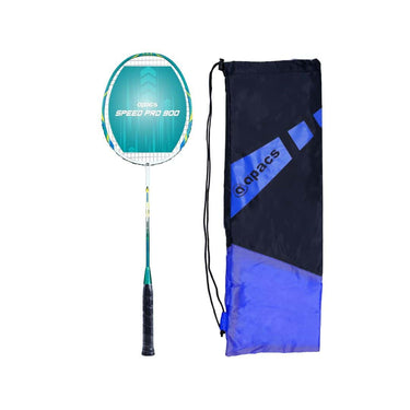 Apacs Speed Pro 900 Strung  Head Heavy Badminton Racket(White Turquoise)