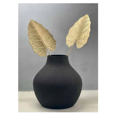 Urban Born Flower Vases(Textured Black)