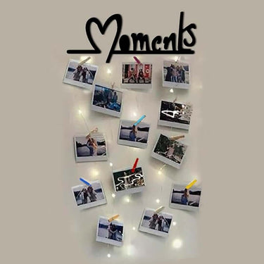 VAH Wooden Photo Frame with LED Light photo wall hanging