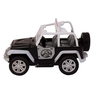 VEERO Ranger Adventure Jeep Pull Back Toy (White)