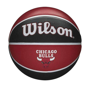 Wilson Basketball NBA Team Tribute Basketball Chi Bulls Red Black White