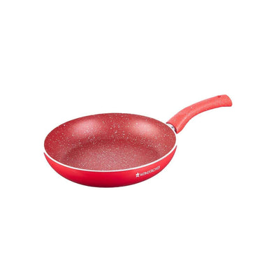 Wonderchef Granite 24 cm Non Stick Fry Pan Red