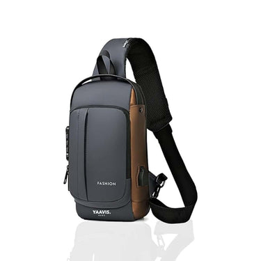 YAAVIS Waterproof Polyester Crossbody Sling Backpack for Men and Women