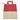 LXINDIA Bag A A Bags Jute Biodegradable with Wood Handle Lunch Bag