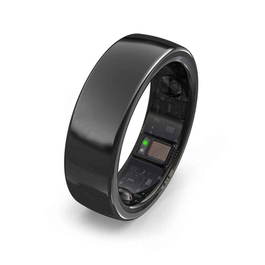 LX INDIA Smart Ring 6 aaboRing, Health & Fitness Tracker Smart Ring, (Wireless - DeepBlack)