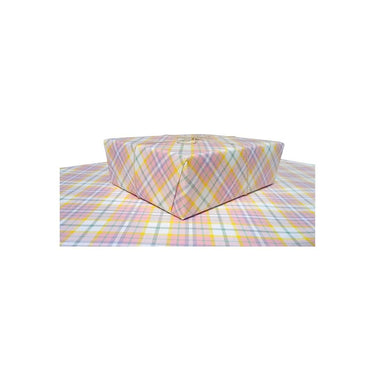 LXINDIA gift wrapper Aakar Pack of 5 Gift Wrapping Paper Sheet (Salmon Pink Checks)