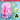 LXINDIA Pool Floats AASTIK SALES Inflatable PVC Swimming Floats with Handles[Pink Sky]