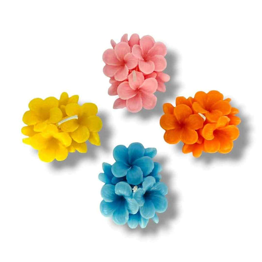 LX INDIA Candle Multicolour Aaurja Flower Decorative Scented Candle for Diwali