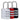 LXINDIA Lock ABOUT SPACE Number Lock (3 Pack) Lock Resettable PIN Number Padlock (Grey  Black  Red)