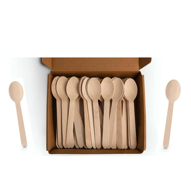 LXINDIA Disposables ABPP Wooden Spoon Disposable