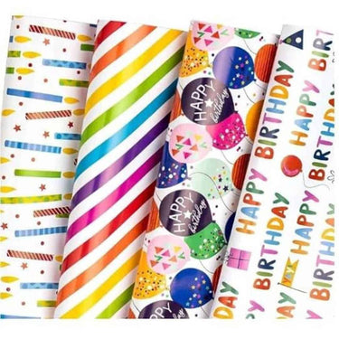 LXINDIA gift wrapper AccuPrints Gift Wrapping Paper (Pack Of 12)