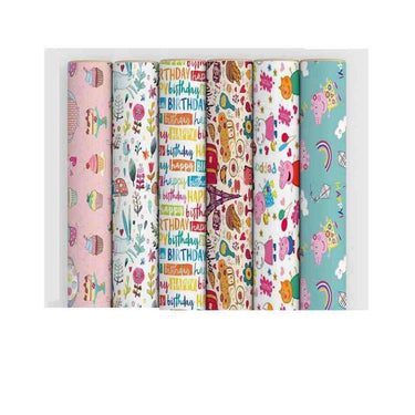 LXINDIA gift wrapper AccuPrints Pack Of 12 Wrapping Paper Sheet