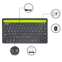 LXINDIA Keyboards Acer Swift Slim Multi-Device Wireless Rechargeable Keyboard with Cradle for Tablet and Phone