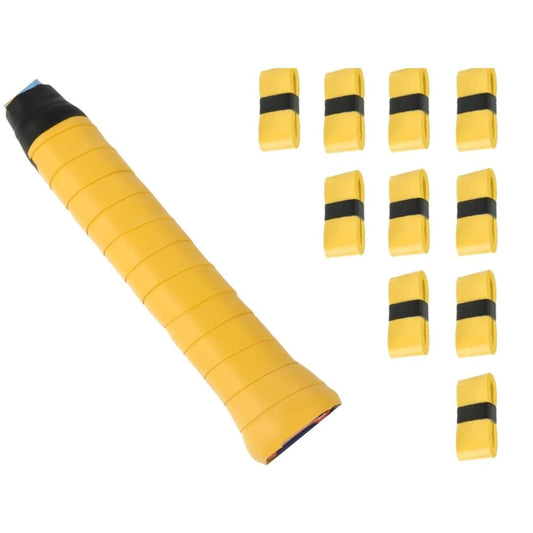 LX INDIA Batminton Grip pack of 10 Acers Racket Grip Badminton/Squash/Tennis/Pickleball/Padel Overgrip Soft Tacky Durable