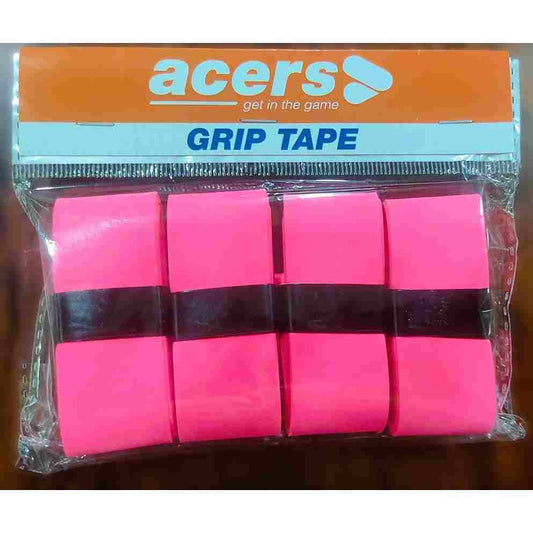 LX INDIA Batminton Grip pack of 4 Acers Racket Grip Badminton/Squash/Tennis/Pickleball/Padel Overgrip Soft Tacky Durable