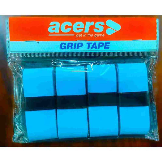 LX INDIA Batminton Grip pack of 4 Acers Racket Grip Badminton/Squash/Tennis/Pickleball/Padel Overgrip Soft Tacky Durable
