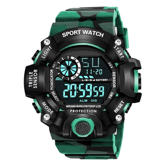 LX INDIA Watch Green Acnos Premium Brand A Digital Watch