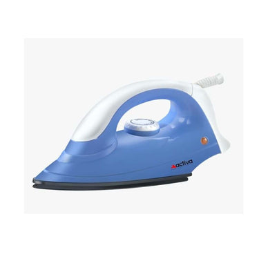 LXINDIA Cloth Iron Activa ABS Coral 900 Watts Light Weight Dry Iron (Blue and White)