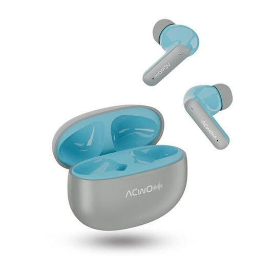 LX INDIA Ear Buds ash gray ACwO DwOTS 121 Wireless Earbuds (ash gray)