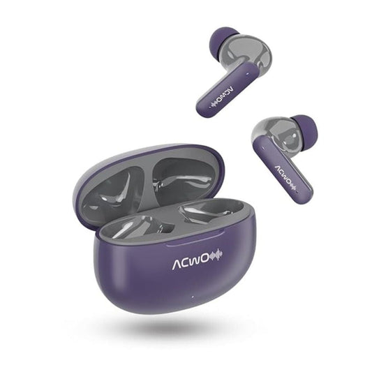 LX INDIA Earbuds dusty lavender ACwO DwOTS 121 Wireless Earbuds (dusty lavender)