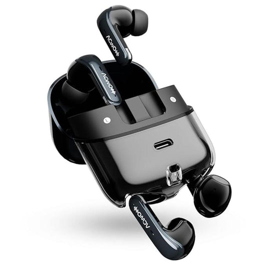 LX INDIA Ear Buds ACwO Dwots Fire ANC (Eclipse Black)