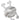 LX INDIA Earbuds Silver ACwO Dwots Fire India's First in Ear + Half-in-Earbuds
