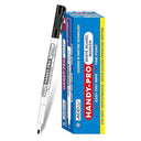 LXINDIA marker ADD Gel Handy Pro Whiteboard Bold Point Marker Pack Of 10 Markers (Black)