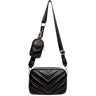 LX INDIA Bag Black ADISA Women's Girls Cross Body Sling Bag with Pouch