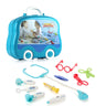 LXINDIA Toys Aditi Toys Doctor Playset For Kids (Blue Suitcase)