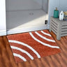 LXINDIA mats AEROHAVEN™ Super Soft Designer Bathmat  (Peach)