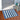 LXINDIA mats AEROHAVEN™ Super Soft Stripe Designer Bathmat (Aqua)