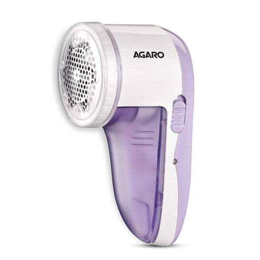 LX INDIA electric lint remover AGARO 2419 Lint Remover, Electric Fabric Shaver, Rechargeable, Stainless Steel Blades, Portable, Multi-Functional Fuzz Remover from Woollen Sweaters, Coat, Blankets,