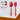 LXINDIA kitchen tool AGARO Deluxe Silicone Spatula (Set of 2) Red