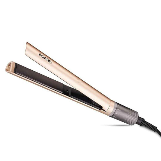LXINDIA Straightener AGARO HS1937 Hair Straightener For Women (Golden)