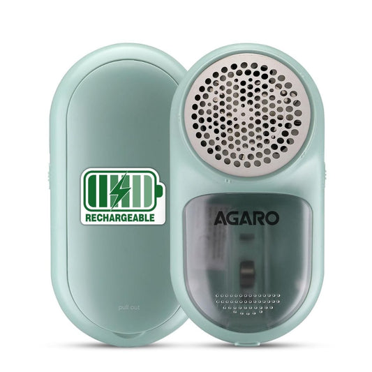 LX INDIA electric lint remover AGARO LR2007 Lint Remover, Fabric Brush, Rechargeable, for Woolen Sweaters, Clothes, Shirts, Jackets, Burr Remover
