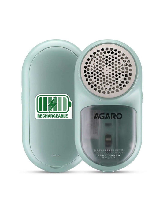 LX INDIA electric lint remover AGARO LR2007 Lint Remover Fabric Brush Rechargeable for Woolen Sweaters Clothes Shirts Jackets