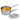 LXINDIA cookware AGARO Regency Triply Steel Saucepan with Lid (14 cm)