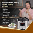 LXINDIA Rice cooker AGARO Royal Electric Rice Cooker 5 Litre Silver